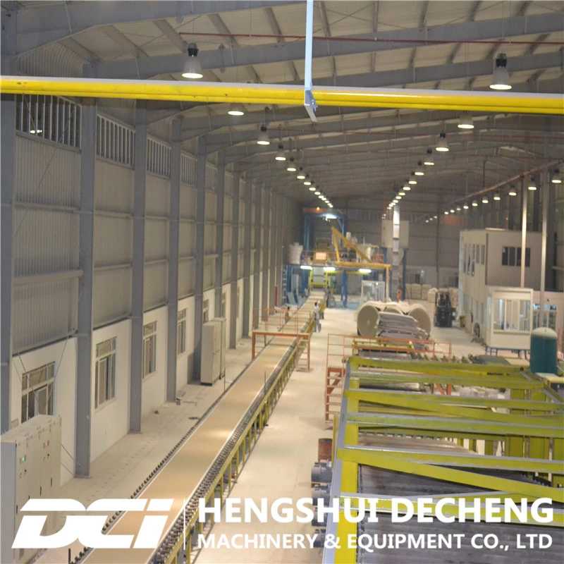 Oversea Service Paper Surface Plasterboard Production Line