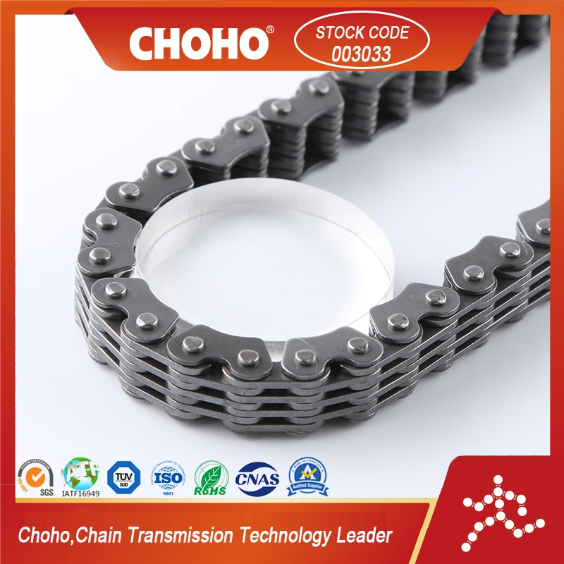 Honda Timing Chain System transmisión de cinta transportadora Motor de accionamiento de la industria silenciosa Cadena de rodillos móvil automática