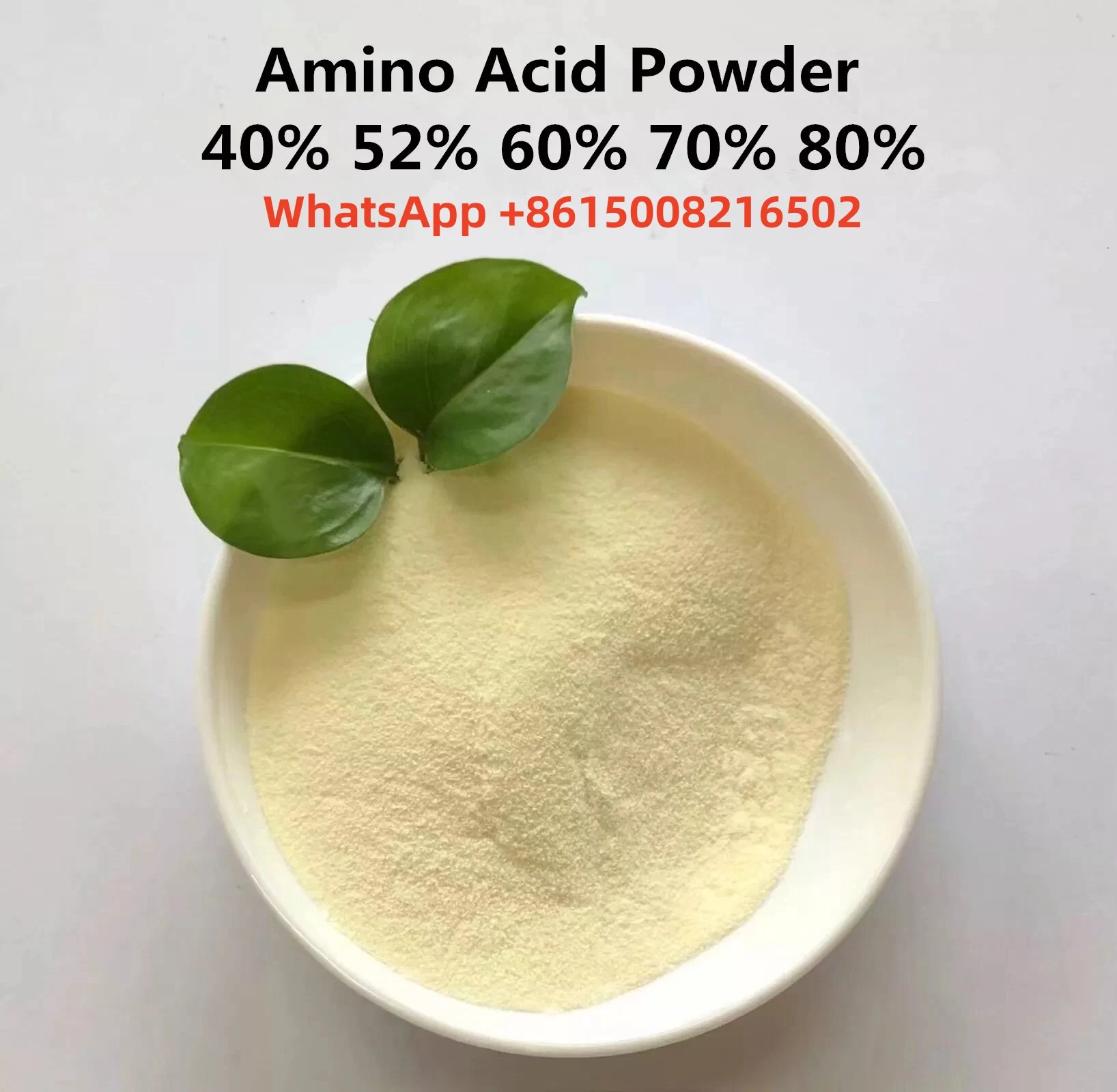 Soy Based Hydrolysate Amino Acid Powder Nature Nitrogen for Organic Growing