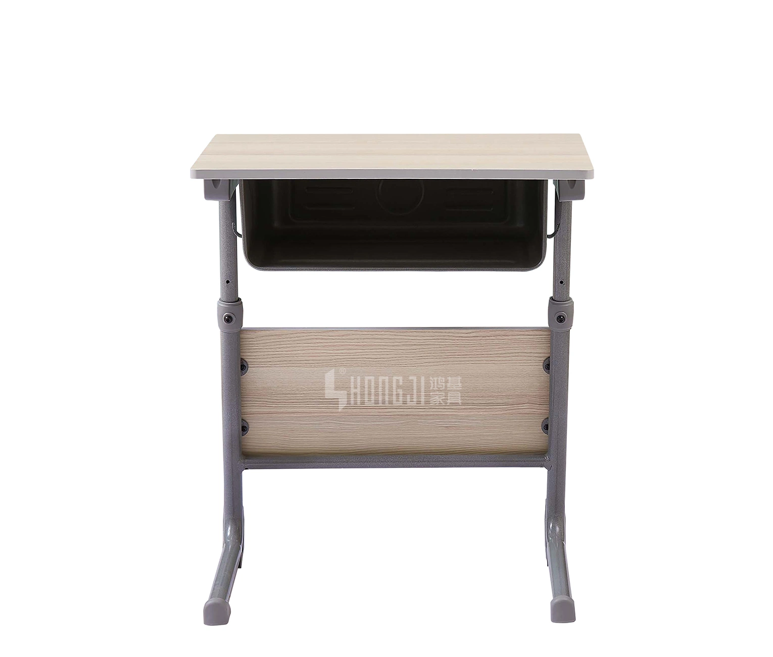 New Wood Metal Student Desk and Chair School Furniture