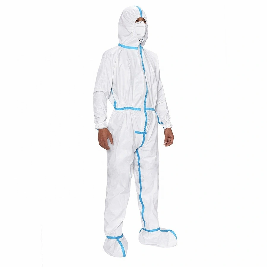 Good Price Prevent Virus Invasion Breathable and Comfortable Antistatic White Nurse Protective Garment