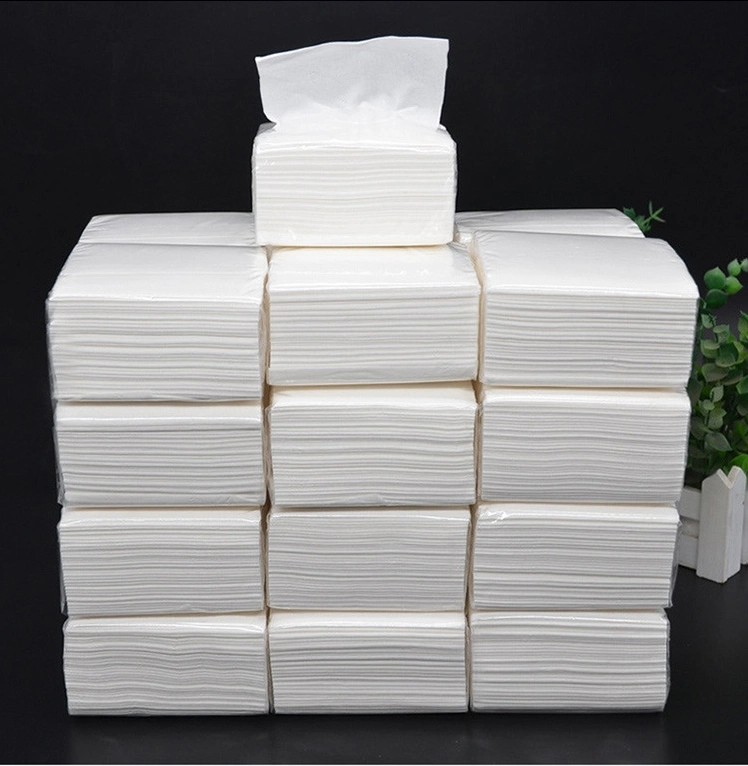 Virgin Wood Pulp Paper Facial Tissue Wholesale/Supplier 2/3/4ply Custom Logo Brand Soft Tissue Cleaner Facial Tissue Box Plastic Packing