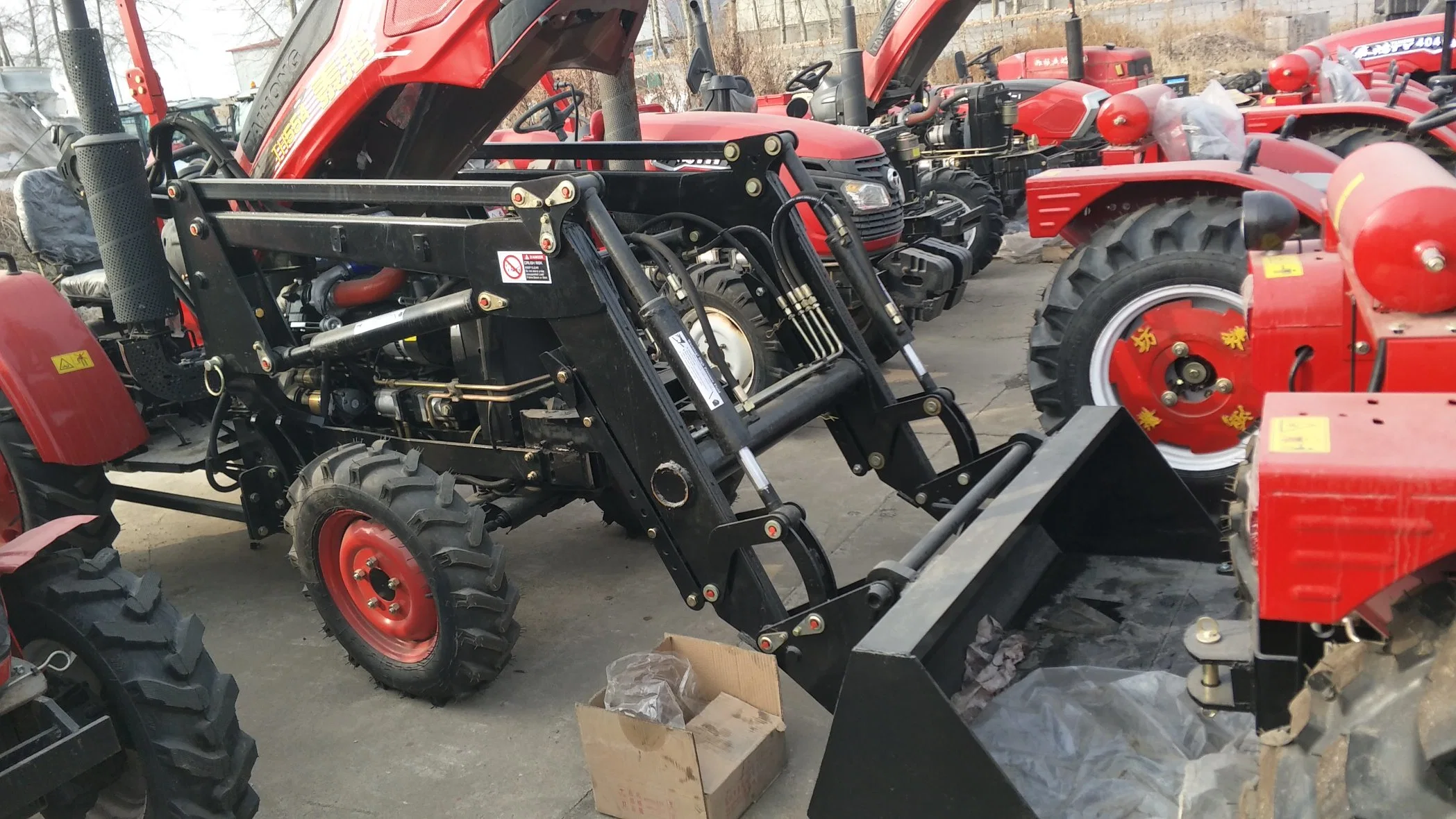 Mini Excavator Best Mini Tractor Front Loading Digging Machine for Sale