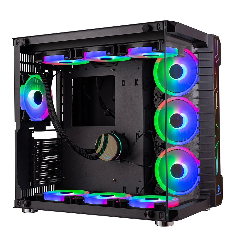 Fast Delivery Factory Price Custom Argb Fan 120mm 6pin PC Computer Case Cooling RGB Fans Mute CPU Heatsink