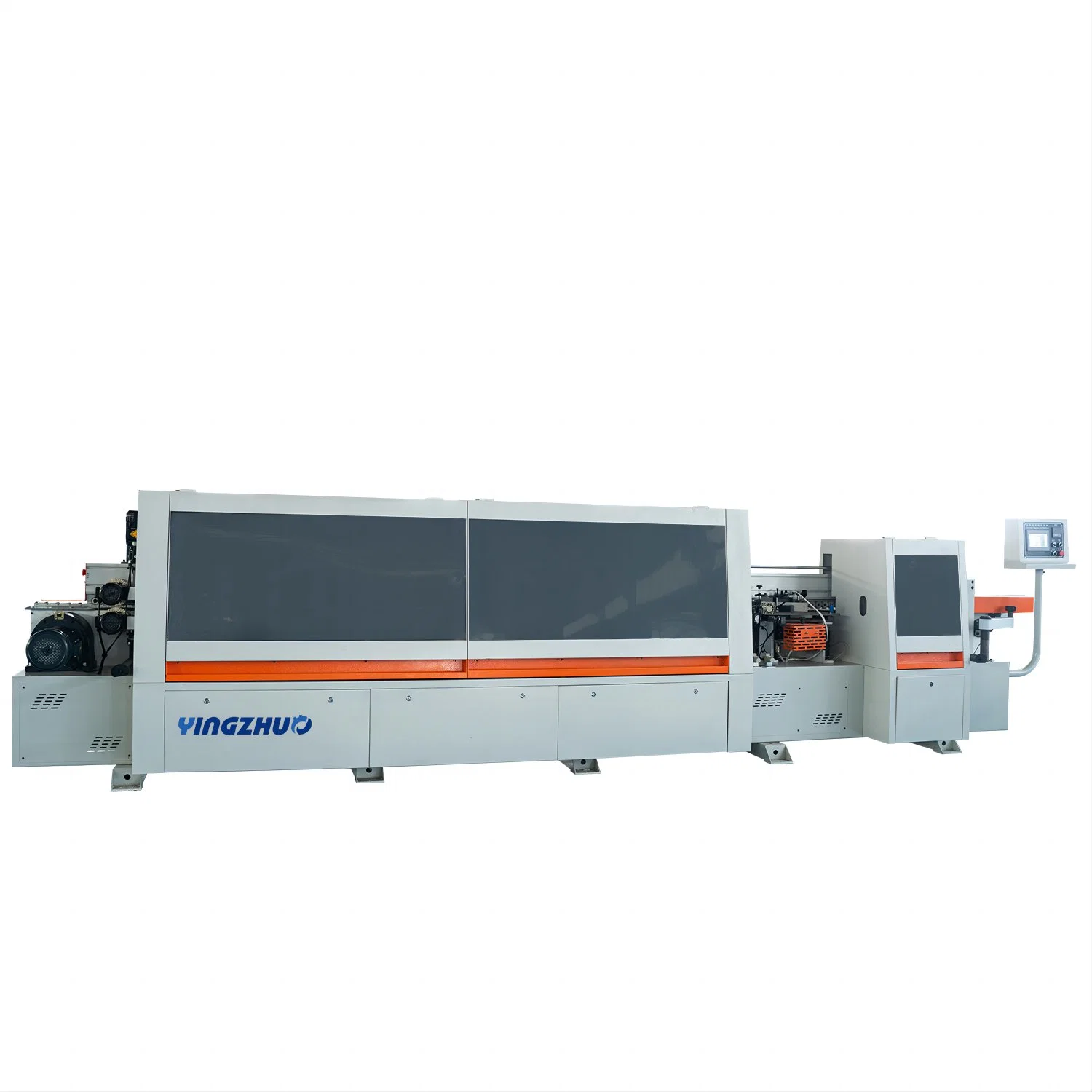 Woodworking Full Automatic Right Pass Edge Banding Machine for Wood-Based Panel Furniture