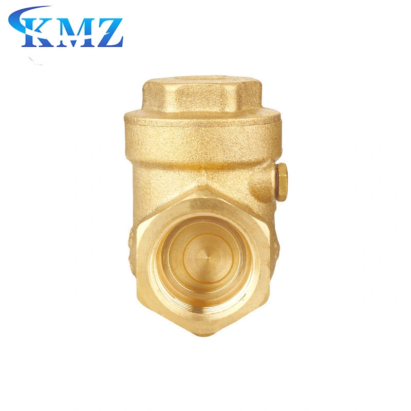 200wog Soft Seat Rubber Clapper 1/2" NPT Brass Swing Check Valve