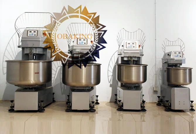 5 Bags Flour Mixing Bowls 320 Liters Large Removeable Bowl spiral Mixer 250kgs/300kgs Capacity Dough Kneader Bowls