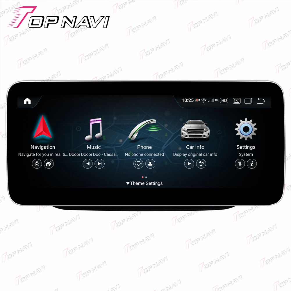 10.25 Inch 1920*720 Accessoires intérieurs l'électronique automobile pour le BENZ B Class 2015 2016 2017 2018 2019 W246 Navigation GPS de l'autoradio