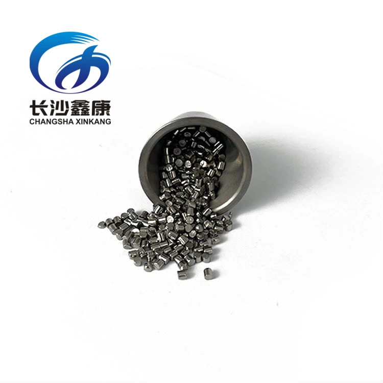 Xinkang 99.995% Purity D3X3mm Ti Metal Material Titanium Pellets for E-Beam Evaporation