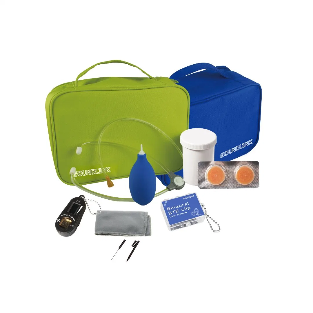 Nylon Oxford Kit Bag for Hearing Aids and Accessory Packing