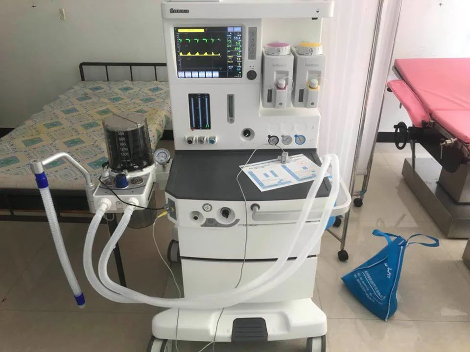 Anesthesia Machines for Pediatric/Adult Use with Newly Designing