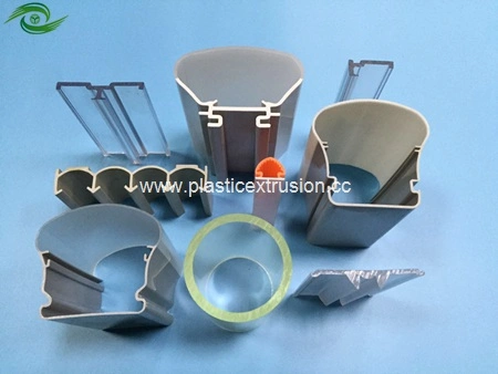 PVC ABS HIPS PC Plastic Extrusion Profiles for Retailing & Construction