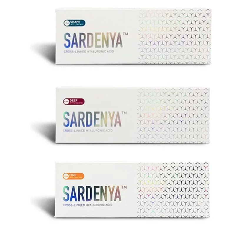 Korean Dermal Filler Sardenya Hyaluronic Acid Fine Deep Shape Filler to Fill Lips Nose Cheeks