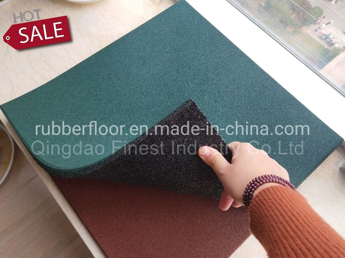 Walkway Park Yard Garden Anti-Slip Safety Rubber Mat Rubber Tile Rubber Flooring