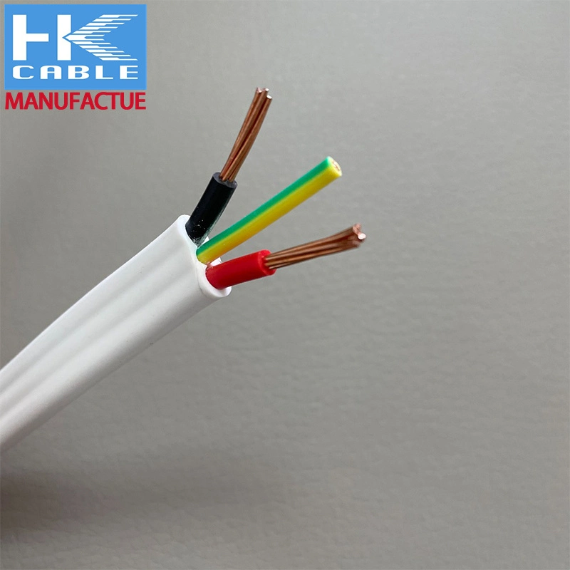 Copper Cable Flat Twin & Earth 3 Core Cable Flexible Communication TPS Power Cable Wire