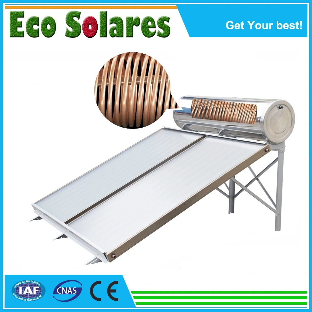 Closed Loop High Pressure Split Solar Water Heater Germany with Heat Pipe Collector