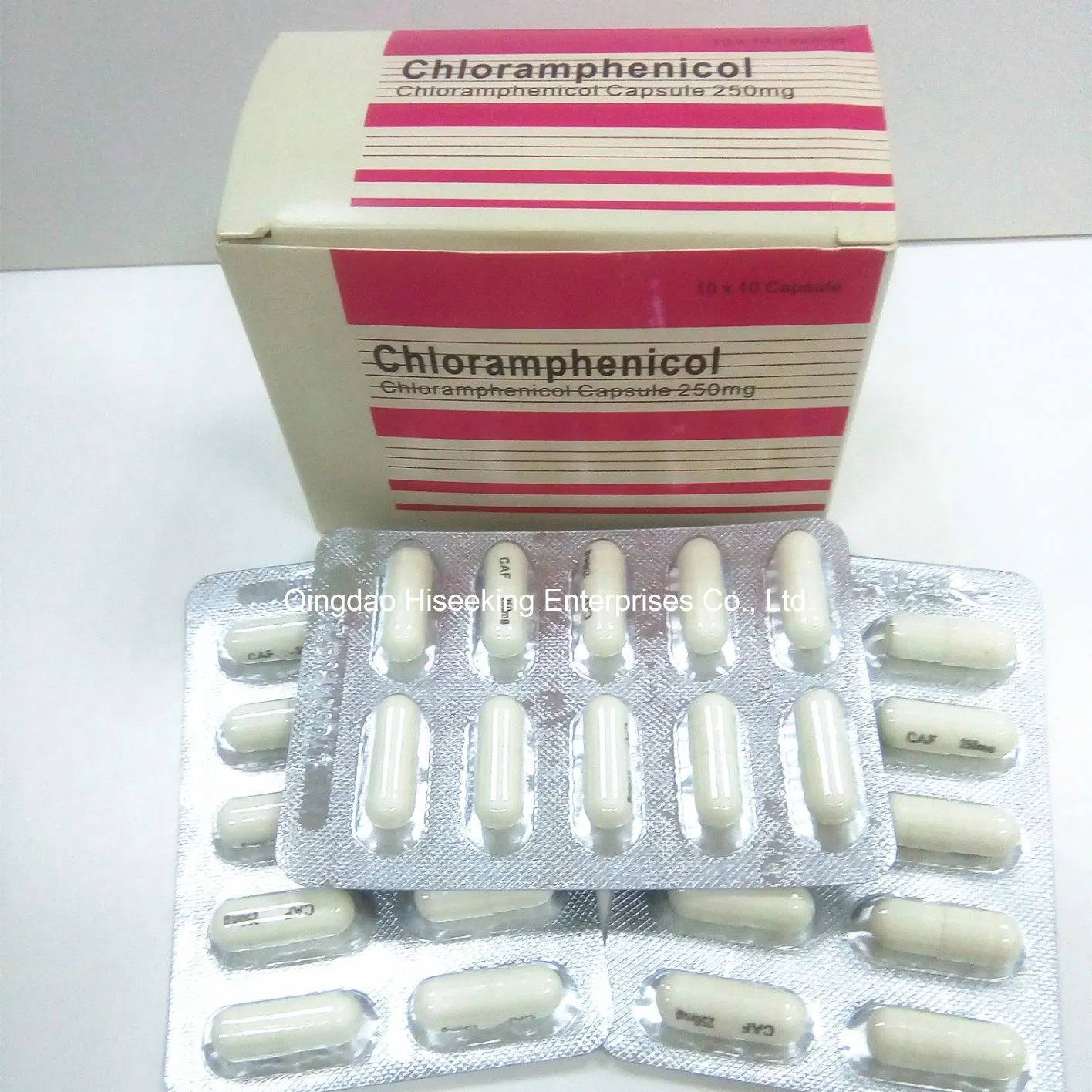 Médecine de haute qualité chloramphénicol 250mg Capsule