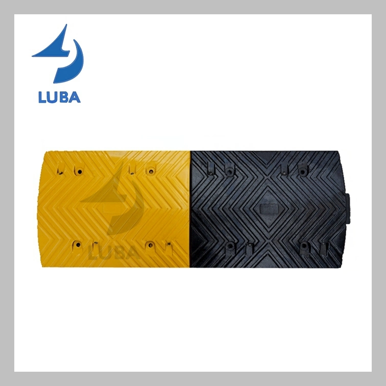 Newest Design Qatar Standard Rubber Road Speed Safety Humps