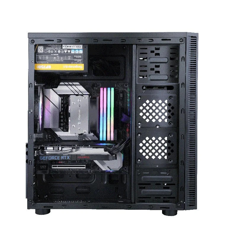 ATX OEM/ Negro Estilo de negocio de Office PC de Escritorio Juegos de Azar carcasa del ordenador