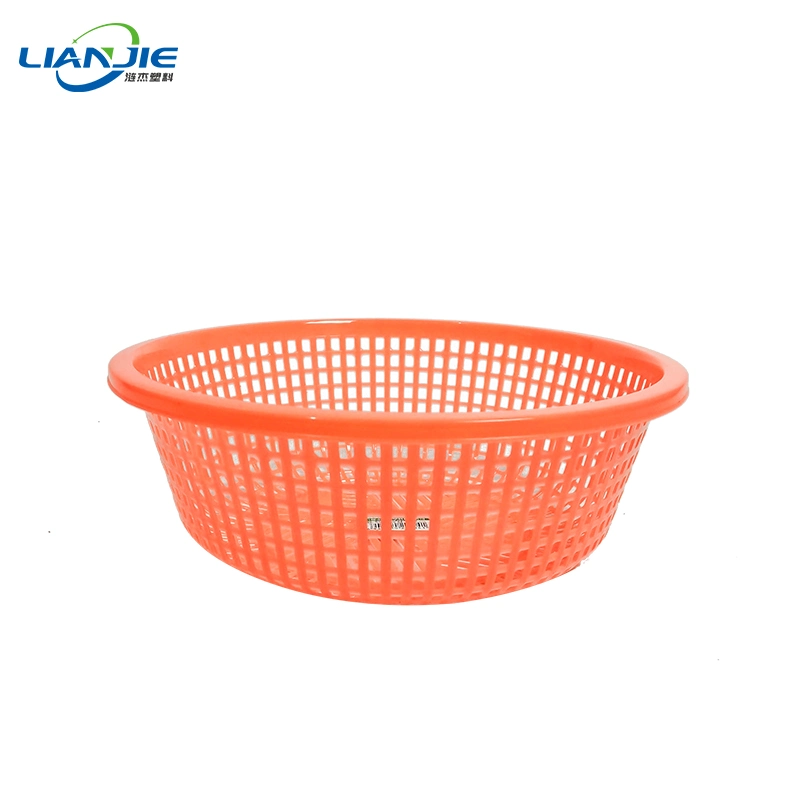 PE Plastic Vegetable Fruit Washing Basket with Drain