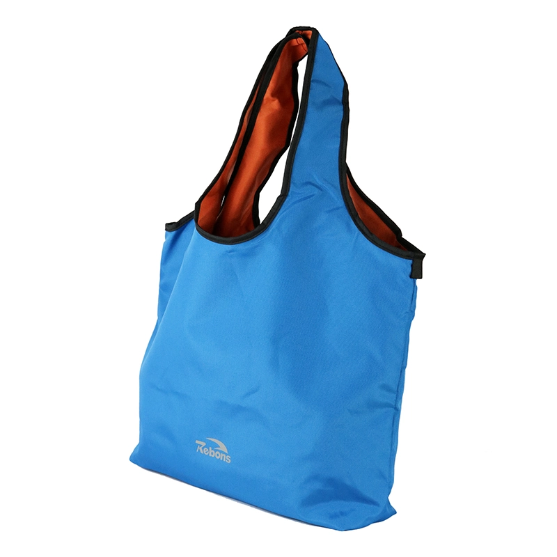 Recyclable Shopping Bag 100% RPET Tote Grocery Bag From Recycled Materials