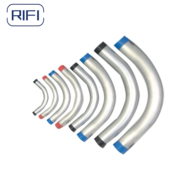 Rigid Steel Conduits Elbow 90 Degree Electro Galvanized Hot DIP Galvanized Electrical Conduit Elbow