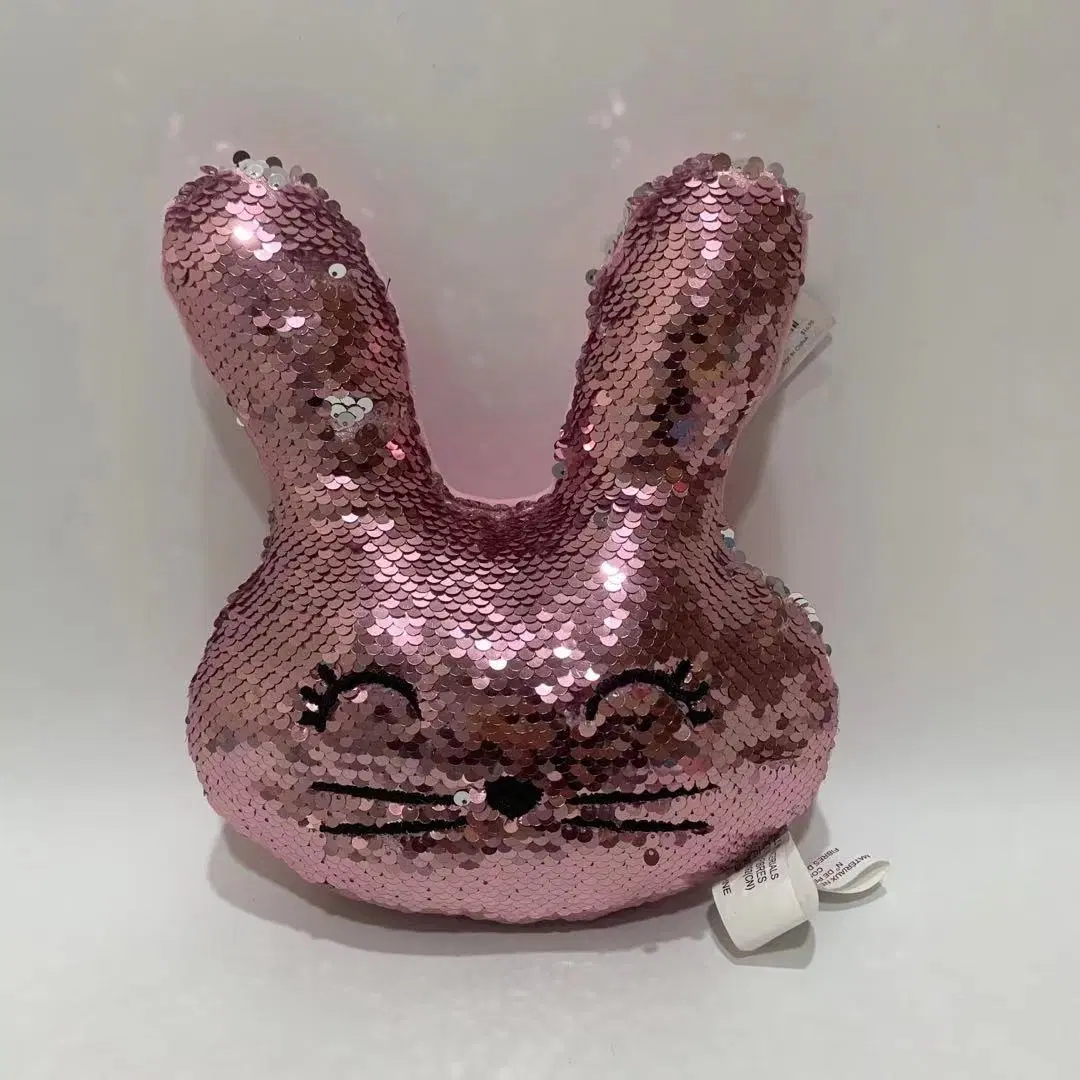 Baby Plush Toy Baby Gift Stuffed Blingbling Flip Sequin Rabbit