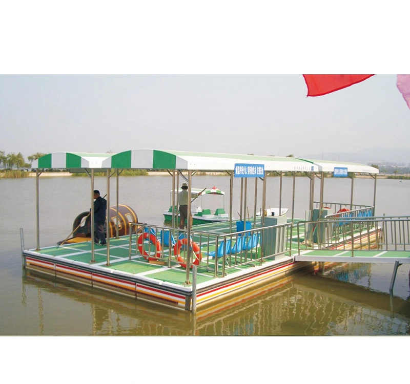 منصة Pontoon العائمة في الصين Fiberglass Float Dock عائمة