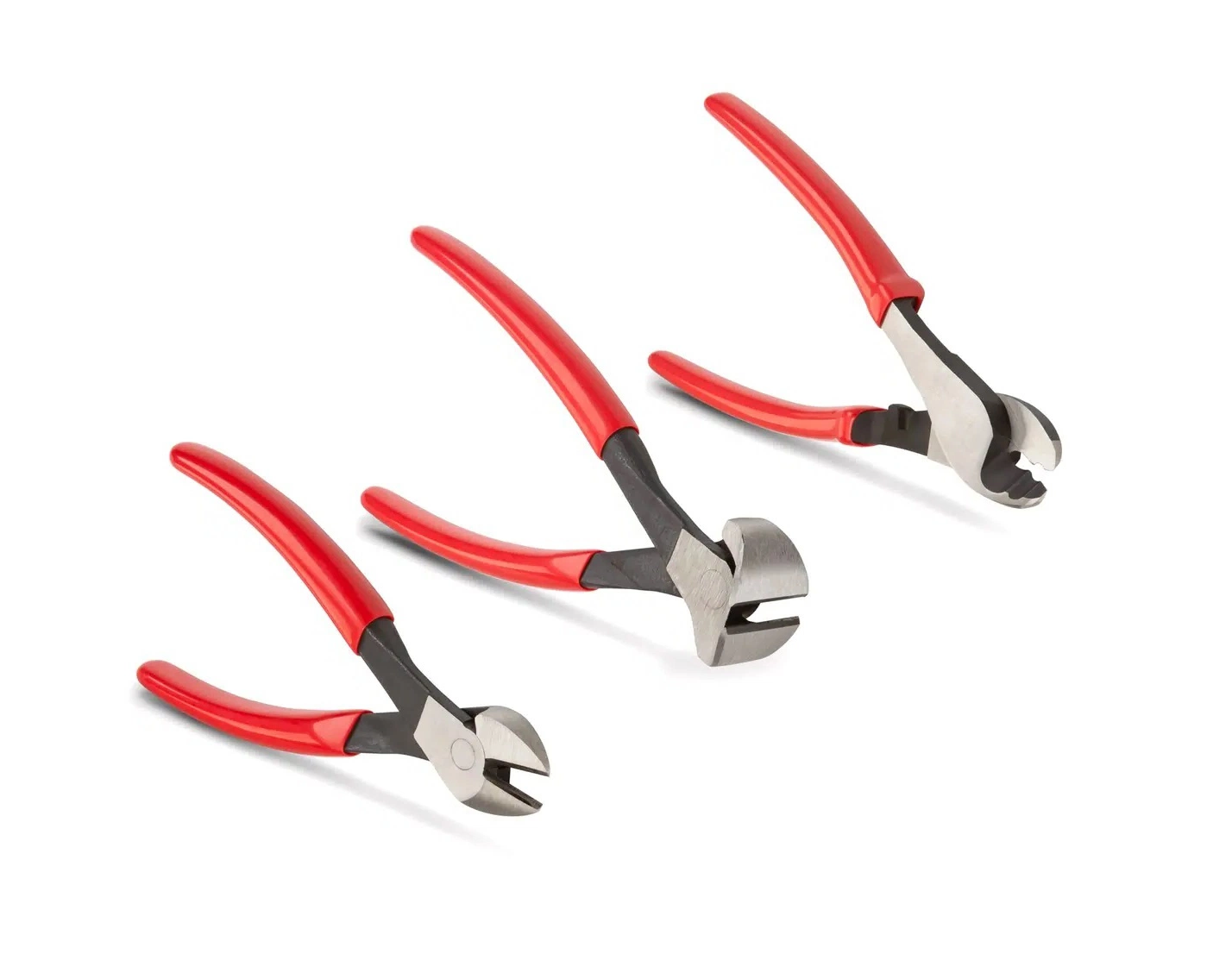 7inch Professional OEM Factory Cutting Pliers Set for Tradesman (Diagonal, End, Cable Cutting)