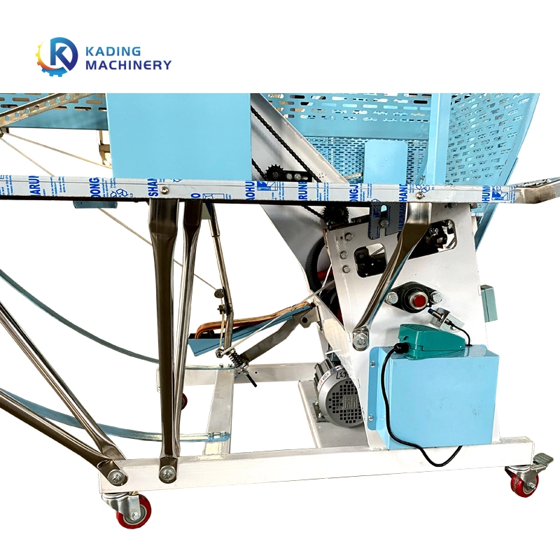 Semi Auto Manual PE Belt Carton Tying Packing Machine for Corrugated Box