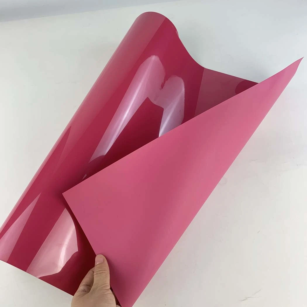 0.5*25m Heat Transfer Vinyl/Film PVC for Printing Clothes/ Garment/T-Shirt Cdp-28 Fuchsia