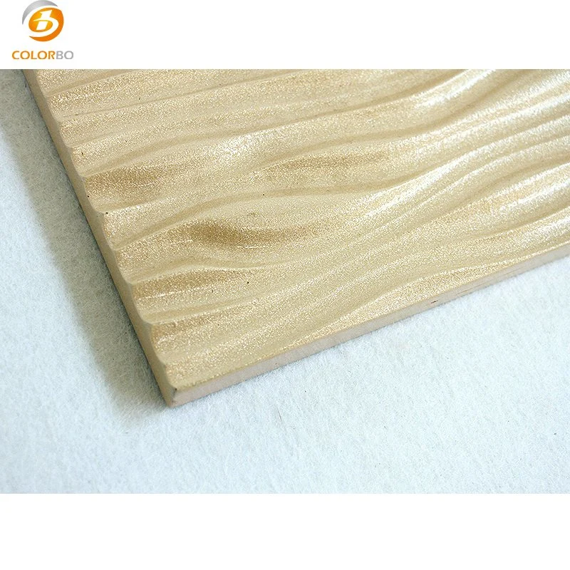 Commercial Office Indoor Decoration MDF Material Grade a Fire Resistance Wall Covering Board Eco-Friendly Painting Surface Sound Absorption Acoustic Wall Panel