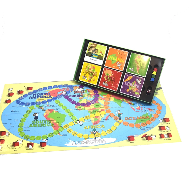 Children's Education Custom Customized Paper Cardboard OEM Board Game