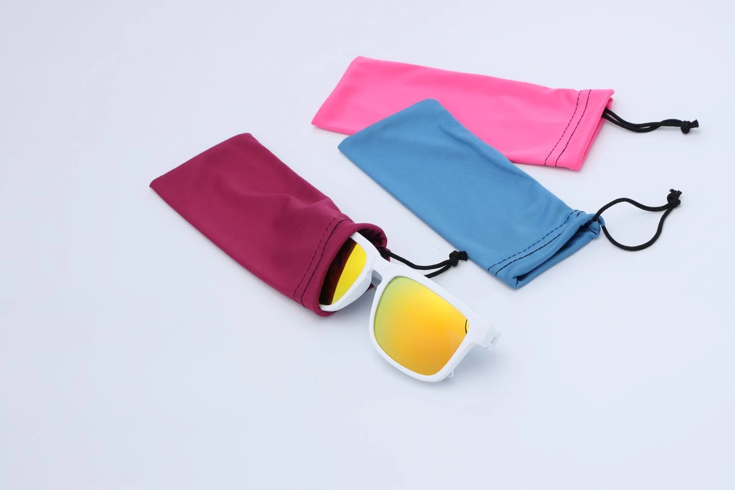 Microfiber Drawstring Bag for Glasses, Phone, Eyewear