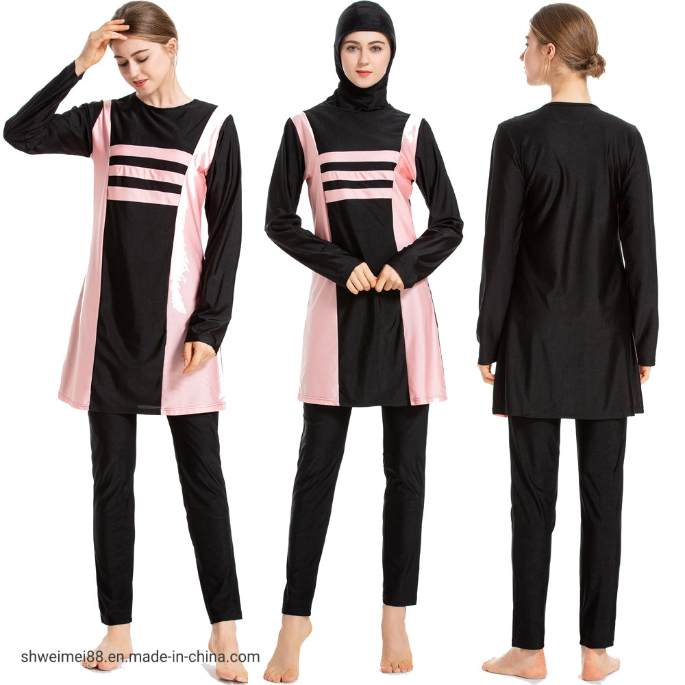 Baju Renange Islamic Lady's Lycra Muslim Swimsuit Swimwear Upf 50+ Swimming Suit