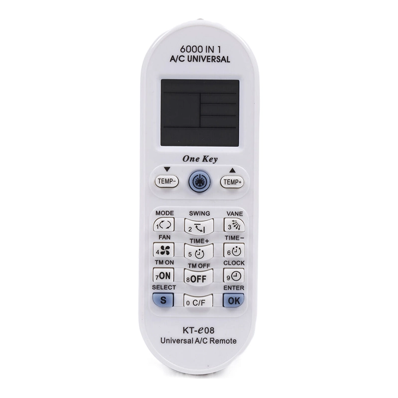 AC Remote Control Kt-TCL Universal Remote Control for Air Conditioners