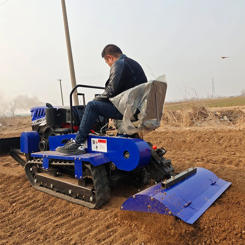 Mini Tractor agrícola Jardín cultivador 35 CV de la máquina giratoria de oruga cultivador