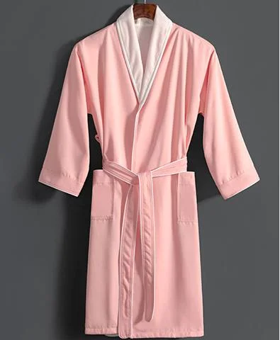 Super weich ihn und sie Bademantel Mode Plus Größe Schlafbekleidung Frauen 100% Polyester Hotel Bad Robe