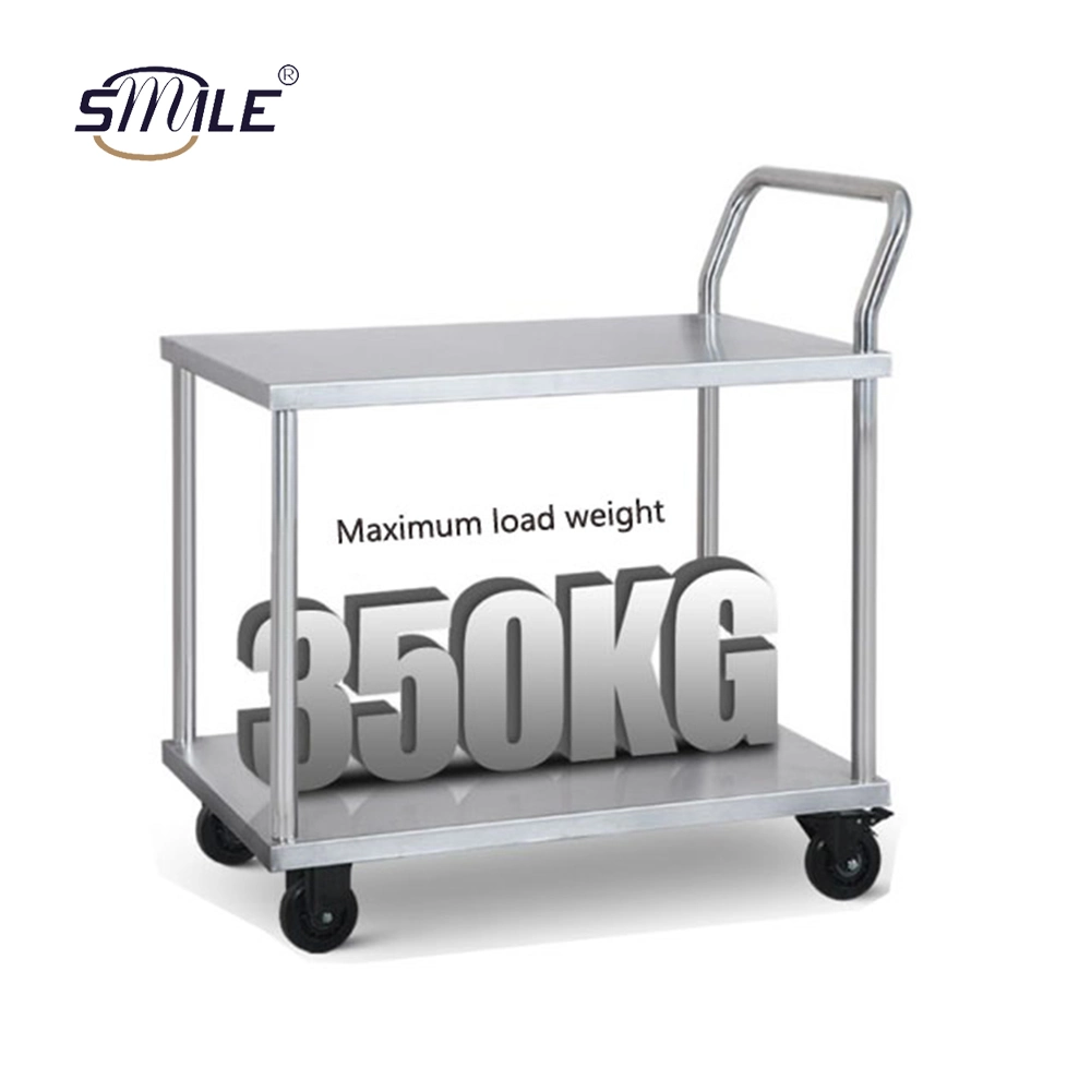 Smile Trolley Carts for Sale Custom Transport Trolley/Tea Cart for Kitchen/Hospital