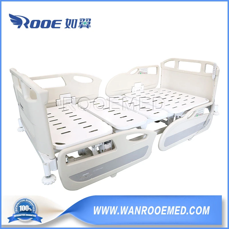 Bae508 Manufacture Height Adjustable Electric Hospital Nursing 5 Function ICU Bed for Patients