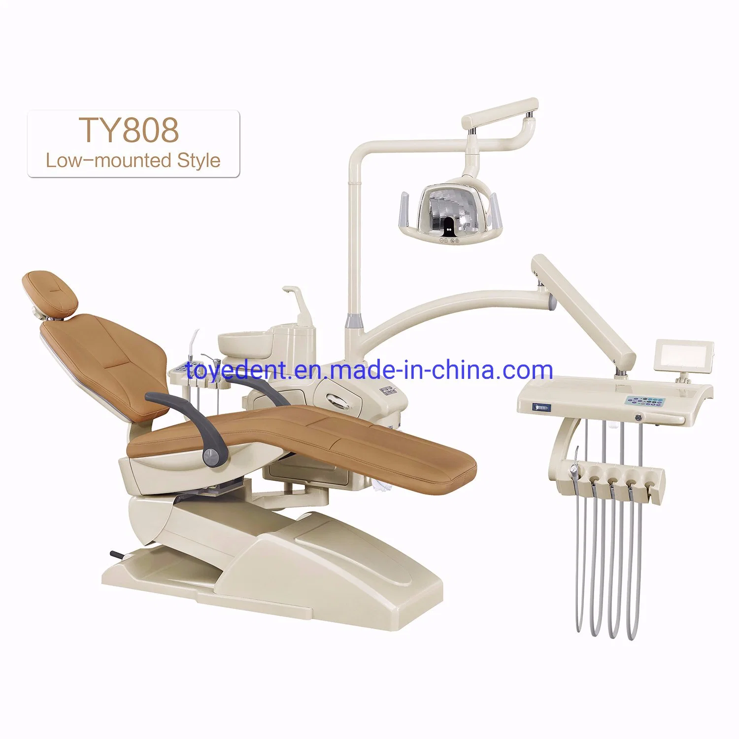 High Quanlity Medical Dental Treatment Chair Unit Dental Equipment with Pipelines Disinfection