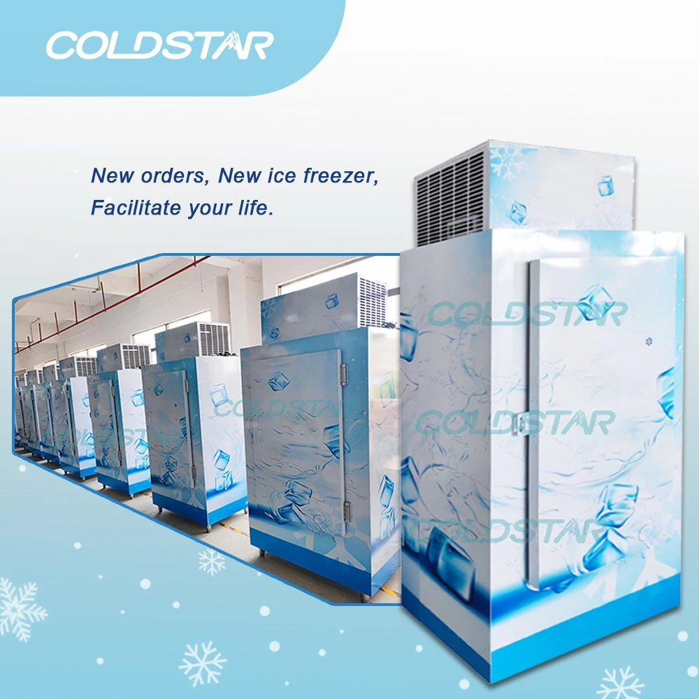 Outdoor Fridge Cold Wall Ice Machine Storage Bin