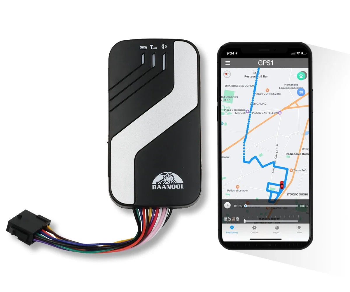 América del Sur Venta caliente Cobán 403 4G Tracker GPS Coche Moto Alarma GSM con sos/micrófono con el motor apagado vehículo Tracker 4G