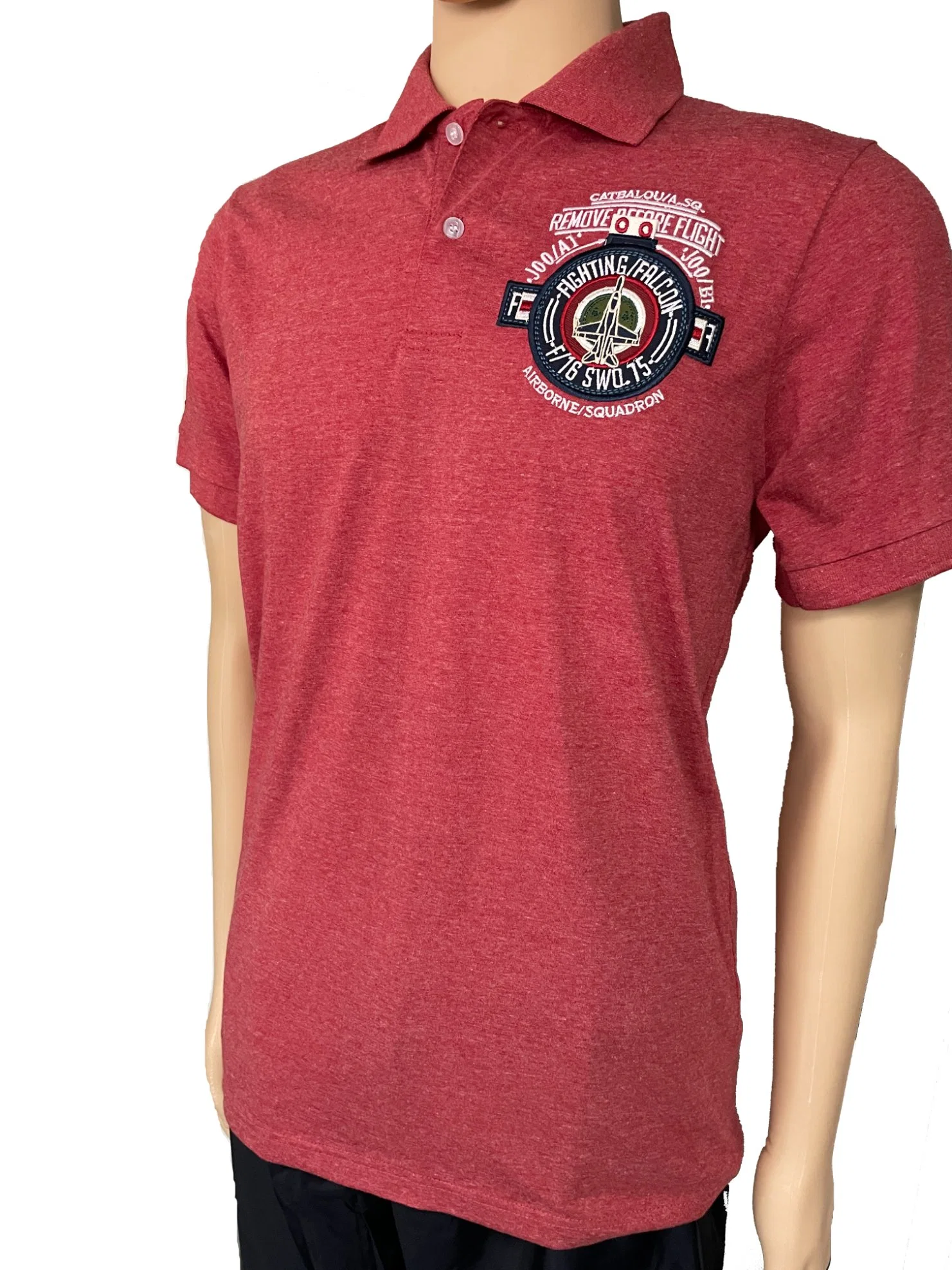 Men Polo T Shirt with Embroidery Logo