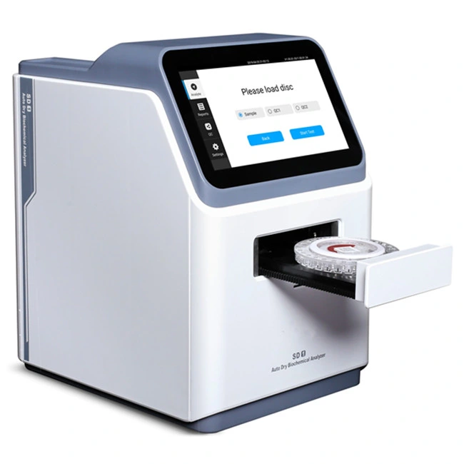Portable Automatic Poct Medical Dry Bio Chemistry Analyzer for Clinic Use