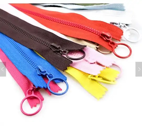 5#-plástico Zipper - plástico Vislon Zipper - plástico de extremo abierto Cremallera