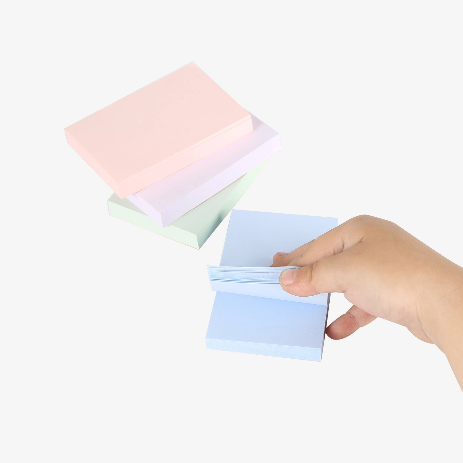 100 Sheets Multicolor Sticky Notes Cute Memo Pads Sticky