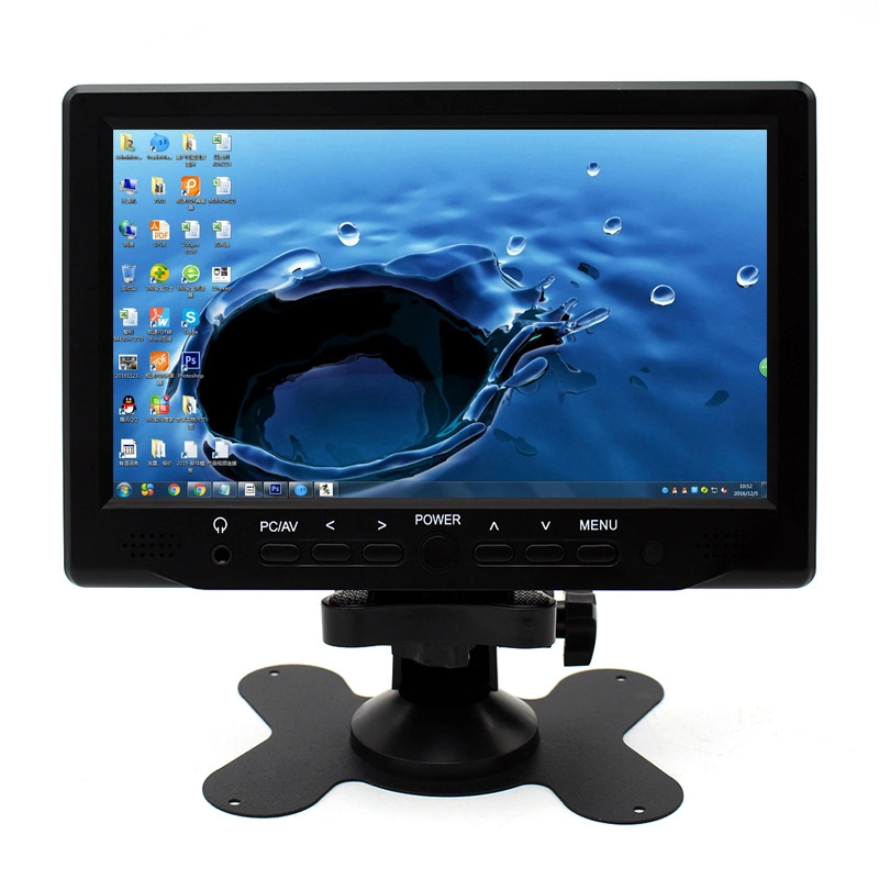 High Brightness Super HD LCD 7inch Car Monitor with VGA+AV+HDMI