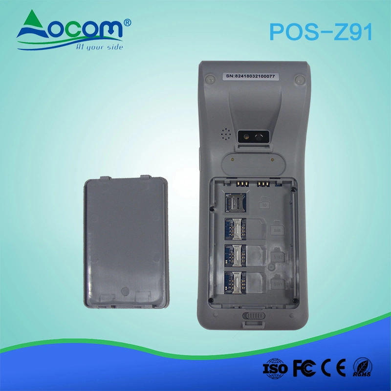 Rugged Handheld Android POS Terminal with Printer