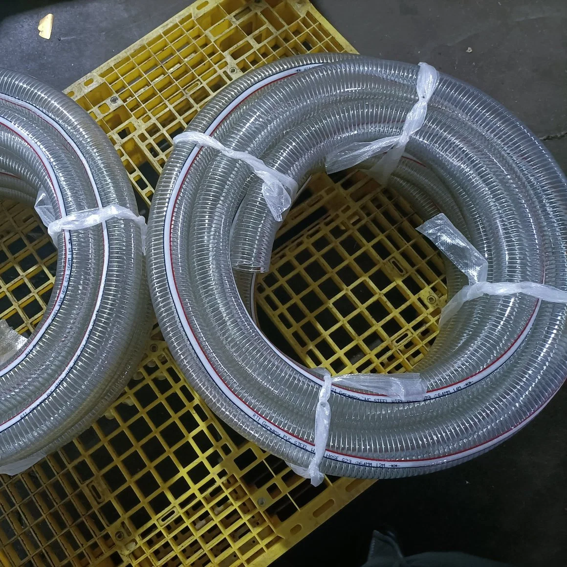 Manufacture Industrial Transparent Anti Static PVC Hose